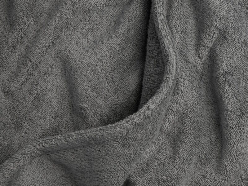 Classic Turkish Cotton Robe (Stone) - Image 2