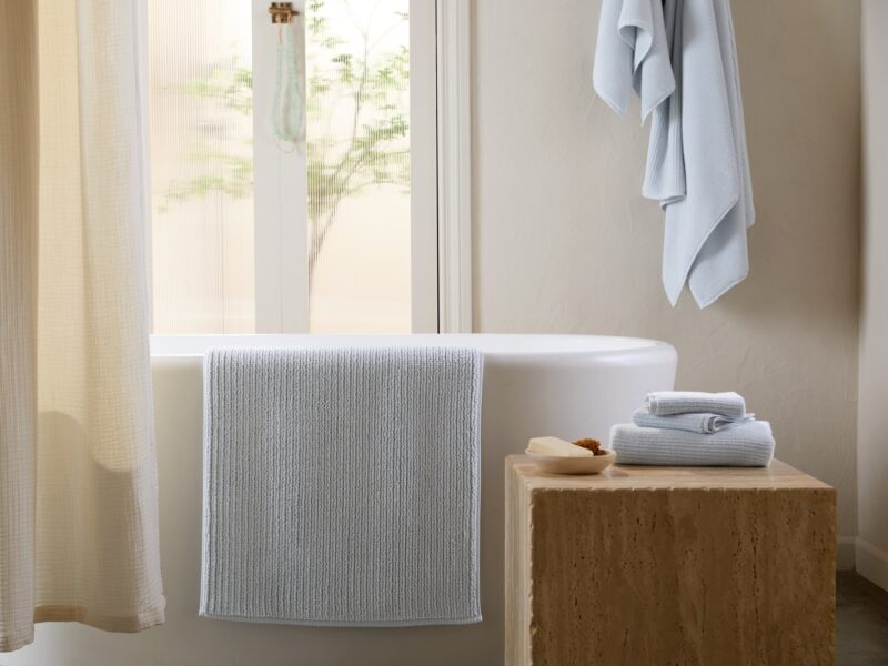 Soft Rib Tub Mat (Lagoon) - Image 3