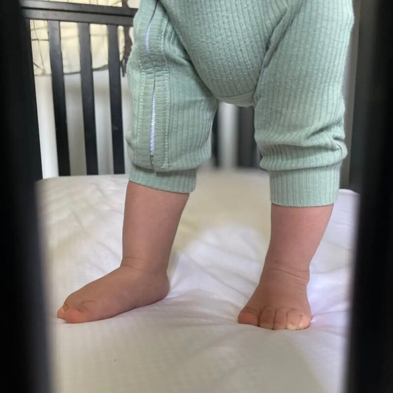 CleanBamboo® Signature Sateen Crib & Toddler Fitted Sheet - Image 2