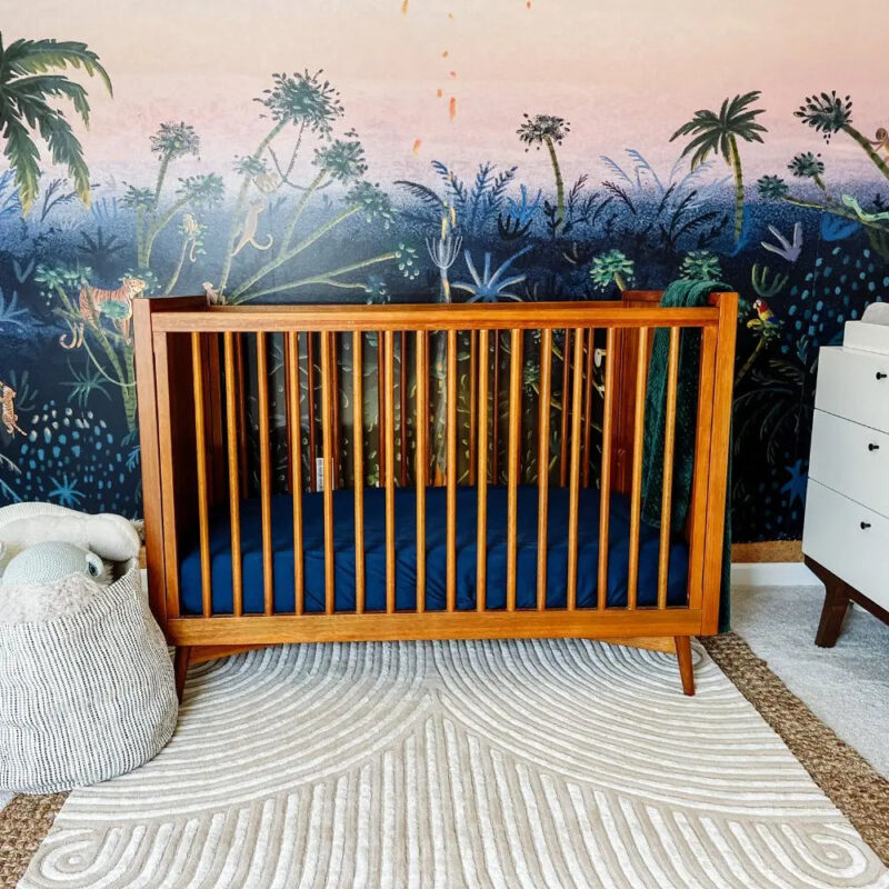 CleanBamboo® Signature Sateen Crib & Toddler Fitted Sheet - Image 3
